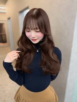 ボタン ハカタ(VOTAN hakata) 博多/顔周りカット/前髪カット/ブラウンカラー/レイヤー