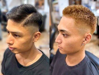 フィールドヘアーの写真/フェードカットと眉メンテクーポン有◎メンズのショートヘア特化サロンで好印象UPの身だしなみに。