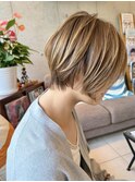 柔らかなショートボブ