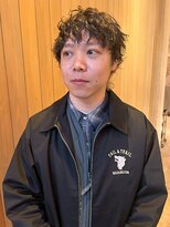 ブクレット(Bouclettes)&nbsp;メンズパーマ/波巻きツイストスパイラル/ショート