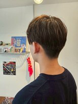 グッドプレイスアンドシング(Good Place&thing)&nbsp;メンズカットフェードスキンフェードサイドパートビジネスヘア