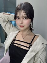 ユー(juu.)&nbsp;【juu./星ヶ丘】韓国ヘア/前髪カット/顔まわりカット/レイヤー