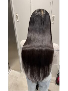 ジェコ ヴェール 祐天寺(gecko.vert) 髪質改善/ストレートロング/地毛風グレージュ