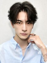 レガシー(REGASEA) メンズパーマ センターパート ニュアンスパーマ フェザーパーマ