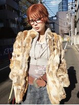レコ 渋谷(LECO)&nbsp;オレンジベージュレイヤーショート