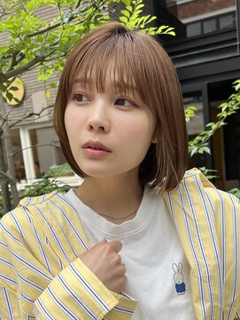 アビー(ABBEY) ボブ韓国ボブタッセルボブ20代30代40代レイヤーボブショートボブ