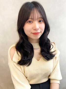 トゥルーズ 梅田店(TLUUS) 【TLUUSミルクティーブロンドワンホンレイヤーダークブルー】
