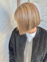サンタフェ 柳津店(Santa'Fe)&nbsp;Santa'Fe式脱白髪染め白髪ぼかしカラー[ビフォーアフター]