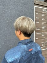 インパークス 獨協大学前駅店(INPARKS)&nbsp;ハイトーン髪質改善マッシュ［獨協大学前］