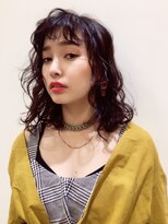カッツ 笠岡店(CUT S)&nbsp;黒髪フラッフィーウェーブ
