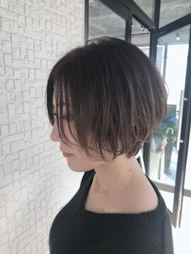 テラスヘア(TERRACE hair) ミルキーグレージュ×ショート