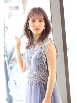 ヘアドゥ 船橋店(hair do) 透け感外ハネミディアム