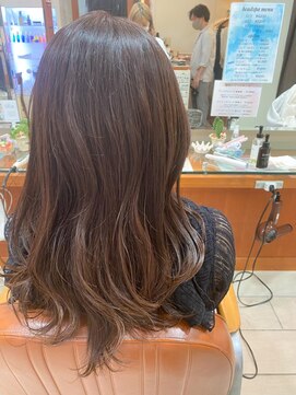 テトラ バイ ネオリーブ 横浜西口店(tetra by neolive) 明るめウォームブラウン☆