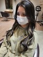 アグ ヘアー ゲイル 三沢店(Agu hair gale) インナーカラー☆ベース暗めのコントラストカラー♪