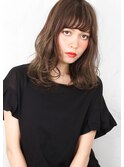 ☆ グレージュ & 毛束感 ☆ ナチュラルスタイル ☆ オン眉