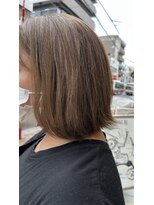 エイチ エアー ダヴ H air DAV調布北口&nbsp;白髪ぼかし 明るめのアッシュ系