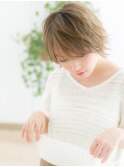 綾瀬/髪質改善/外国人風カラー☆ふわふわ金髪ボブ♪d