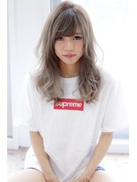 エイト 船橋店(EIGHT)&nbsp;【EIGHT】*透明感☆アッシュベージュ抜け感セミロング