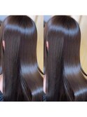 髪質改善ストレート