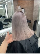 イキ 表参道(iki omotesando)&nbsp;ハッシュカット/フルバング/似合わせカット/ブラウン