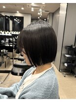 ハルキ ミナト ジャパン オオサカ(HARUKI MINATO japan OSAKA)&nbsp;ぱつっとボブ 20代30代40代ヘア 小顔 大阪ボブ 梅田