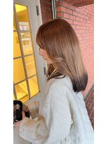 リブ(Live) きつね風裾カラー