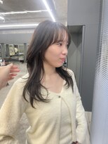 ビューズ(VIEWS)&nbsp;オリーブベージュ/透明感カラー/レイヤーカット[表参道]