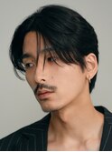 心斎橋ニュアンスパーマセンターパートマッシュツイストパーマ●
