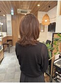 大人上品レイヤーカット*顔周り*顔周りレイヤー*透明感カラー