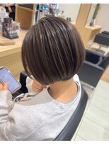 サラ 新宮店(SARA) ショートボブ×ハイライトカラー