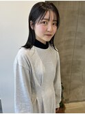 オリーブ 赤み消し 地毛風 ミディアム 大須