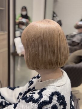 アヤナ バイ アヤラ(ayana by ayala) 【RYO】浦安/新浦安/南行徳/マロンベージュ/刈り上げボブ