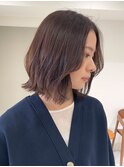 ボブ/ハイライトカラー/イルミナカラー[鹿児島中央駅]