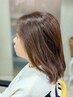 【ハリ・コシが気になる方】カット＋プラチナカラー＋ショートスパ
