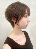 大人上質ショート/丸みショート/くびれショート/横顔美人