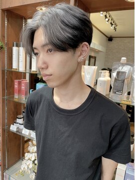 ヘアークルーズピース (hair cruise Piece) センターパート／エンドカラー／フェザー