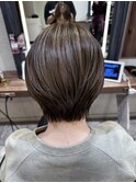 ハイライト風グレージュ