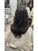 髪質改善で叶える柔らかオリーブグレージュ