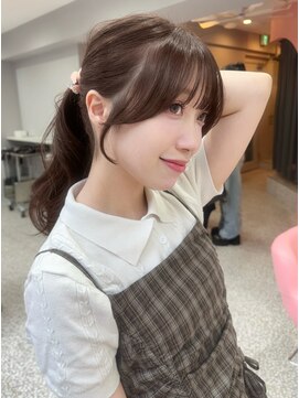 ボタン シブヤ(VOTAN SHIBUYA) 結んでも可愛い顔周り♪