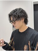 グランジパーマサーフカール縦落ちツイストスパイラルパーマ