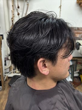 メンズニュアンスパーマ【西武新宿駅】【駅近徒歩1分】