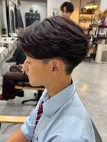 フゥ 宇都宮戸祭(FeU) 宇都宮メンズセンターパートニュアンスパーマフェザーパーマ