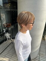 サーカス(circus)&nbsp;丸みショート×ベージュカラー