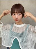 マッシュショート/丸みショート/くびれショート/耳かけショート