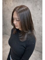 ピース バイ シータ(PEACE by CITA)&nbsp;骨格ストレート◎透明感カラー×セミロングレイヤー20代30代40代