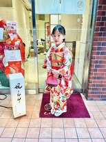 媛(en)&nbsp;七五三★7歳着付けヘアーメイク レンタル着物