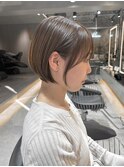 ショートボブ/レイヤーカット/20代30代40代50代/顔周りカット