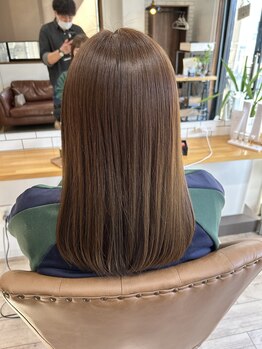 エイチヘアープロダクト(H hair product)の写真/憧れのうるツヤ髪は当店におまかせ！厳選商材と【COTA】でパサつき、乾燥、を魅了する髪質改善ケア◎
