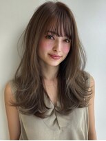 ジラフ(giraf)&nbsp;吉祥寺/ミルクティーブロンド/ダークブルー/デジタルパーマ