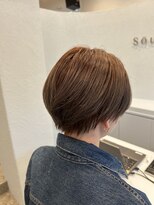 スーリール 福岡別府店(Sourire) 似合わせショートスタイル